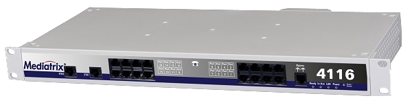 Mediatrix 4116 16 Port FXS Gateway (4116-02-MX-D2000-K-000)