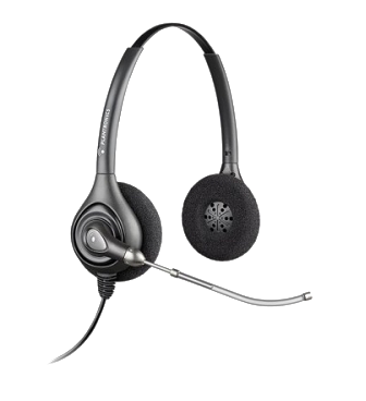 Plantronics H261 SupraPlus Binaural Voice Tube Headset