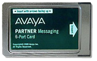 Avaya PARTNER Messaging 6 Port Card (7068-606)