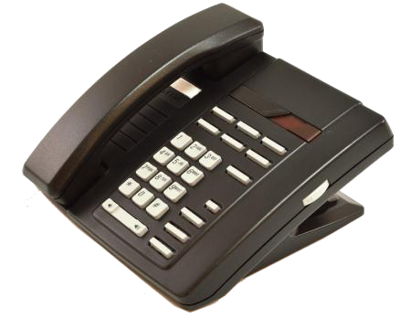 Nortel Meridian M8009 Black Single Line Phone (NT2N24 BLK)
