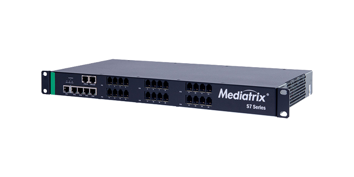 Mediatrix S7 LP 24 Port Analog FXS Gateway ( S7-24 FXS)