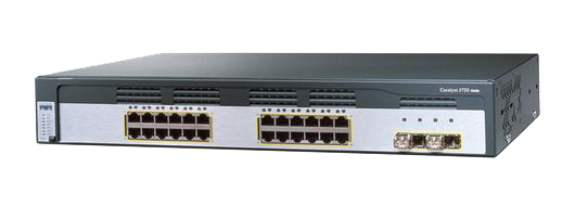 Ghekko networking hardware supplier - Cisco Catalyst 3750G-24TS Switch 9WS-C3750G-24T-S)