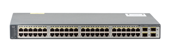 Ghekko supply Cisco Catalyst 3750V2-48PS Switch (WS-C3750V2-48PS-S)