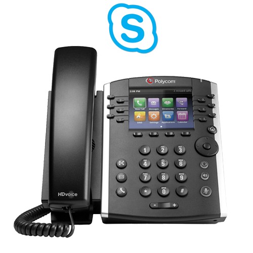 Polycom VVX 411 with Skype for Business