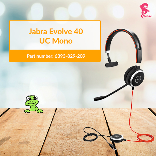 Jabra Evolve 40 UC Mono (6393-829-209)