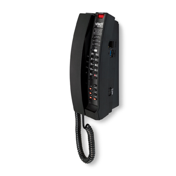 VTech 2-Line SIP Corded Petite Phone Matte Black - 80-H0C6-13-000