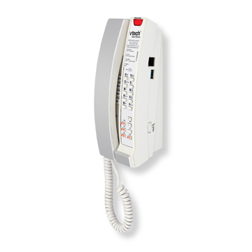 VTech 2-Line SIP Corded Petite Phone Silver and Pearl - 80-H0C6-08-000