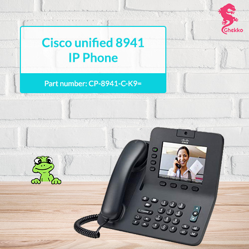 Cisco Unified IP Phone 8941 (CP-8941-C-K9=): supply & repair | Ghekko