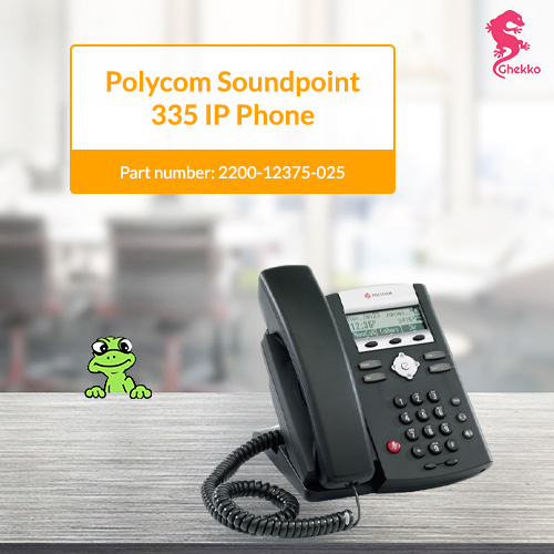 Polycom Soundpoint 335 IP Phone supplier - Ghekko