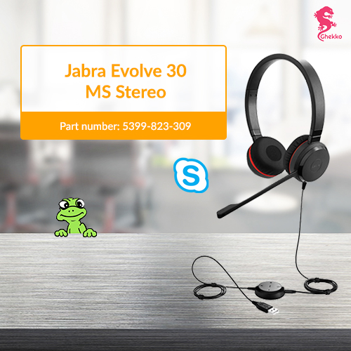 Jabra Evolve 30 MS Stereo headset (5399-823-309)